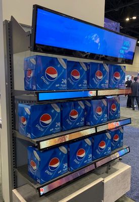 BOE引領(lǐng)條形屏革新 全球首款1209:63mm極窄4K條形屏，重塑商超貨架新體驗